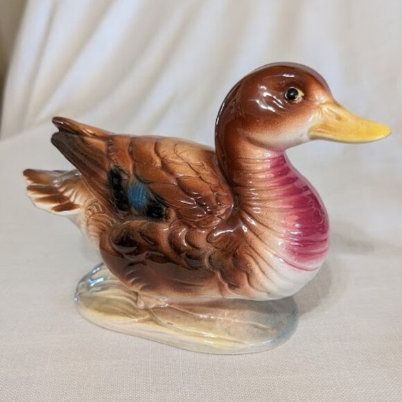 MALLARD DUCK FIGURINE STATUE – BEAUTIFUL! - Picture 1 of 4